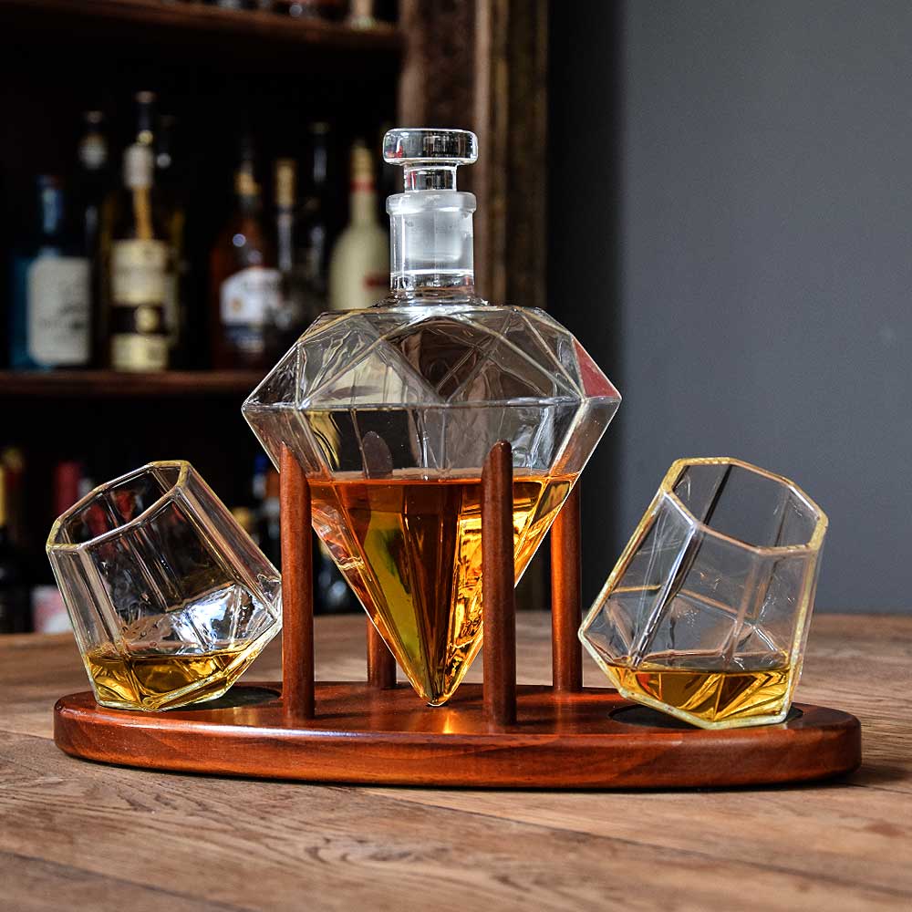 Deluxe Diamond Decanter Set (04977)